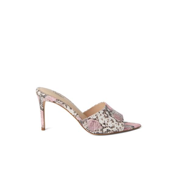 L'Agence 'Lolita' Pink Open Toe Mule Size 40 - Picture 1 of 6
